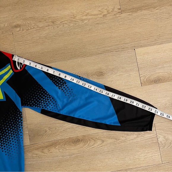 Vintage Alpinestars AStars Racer MX Series Motorcycle Jersey Mens Large - Blue - Picture 10 of 10